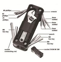 Yiwu Versatile Repair Tools Kit Multitool Set With Tire Repair Tools Screwdriver And Chain For Mtb And Road Bikes