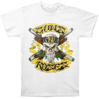 Men's Guns N Roses Shotgun T-shirt XX-Large White S