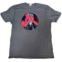 Men's Queens Of The Stone Age Villains R&l 2017 T-shirt Small Charcoal Grey M