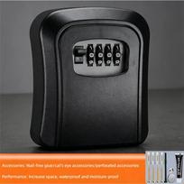 Weather Resistant Password Key Box With Mount Screws For House Gate pilka