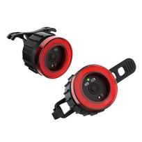 LED Bicycle Taillight with Smart Auto Brake Sensing Easy Seatpost Mounting Cycling Rear Light Accessories Seatpost&60lm juoda