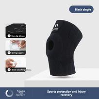 Professional Outdoor Sports Neoprene Knee Protector Flexible Brace Support for Hiking Mountaineering Rock Climbing Rope Skipping M [below 50kg]]