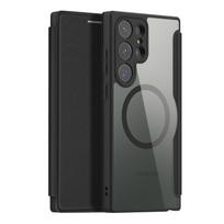 For Samsung Galaxy S23 Ultra Leather Case DUX DUCIS Skin X Pro Series Flip Cover Magnetic Case