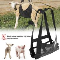 Veršelio diržas svėrimui Veršelio diržas svėrimui Maži gyvūnai Reguliuojamas gyvulių diržų rinkinys Avims Ožkoms Kūdikiams Alpakoms 50x31cm