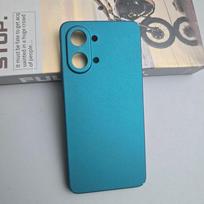 Ultra-thin Frosted Full-Edge PC Anti-drop Cover for POCO X8 Pro/X8 Pro Max Redmi Turbo 5 5 Max Shockproof Frameless Funda Case Redmi Turbo 5 Max žalsvai mėlyna