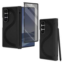 case for Samsung Z FOLD 7 6 magnetic hinge Pen slot with pen privacy screen protector protective case full coverage Shock Proof Galaxy Z Fold7