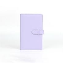 108 Pockets Photo Album Film Camera 3 inch Paper PU Leather Storage Case Stamp Collection Book for Fujifilm Instax Mini 13 12 violetinė
