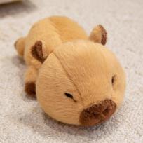 20cm 36cm Kawaii Capybara Plush Toy Stuffed Lying Prone Capybara Wear Sweater Soft Doll Home Room Decor Kids Birthday Xmas Gifts 20cm