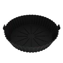 JUSTINLAU Silicone Air Fryer Baking Tray Food-grade Heat-resistant Baking Basket Reusable Baking Pan Home Kitchen Baking Tools