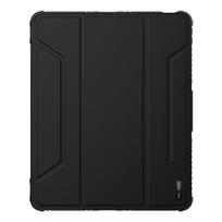 Nillkin For iPad Air 13 2026 2026 2026 iPad Pro 12.9 2026 2026 2020 Case TPU+PC Bumper Leather Pro Camera Slide Cover Protection iPad Pro 12.9 2020 black