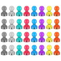 Fridge Magnets Strong Refrigerator Magnets Whiteboard Push Pins Magnetic Push Pins for Locker,Dry Erase Board,Classroom,Office