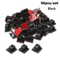 Plastic Organizer Self-adhesive Buckle Line Fixer Holder Cable Clip Wire Management Cable Clamp balta