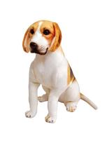 45-65M Real life Beagle Dog Toy Stuffed Animal Dog Plush Toys Gift Doll Pet Store Promotion Mascot Home Decor 45cm white