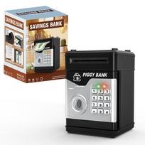 Fingerprint Password ATM Piggy Bank for Children - Creative and Interactive Gift juoda