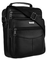 Men's Leather Bag R-13203-S-3860 Black