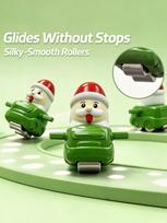 Holiday Santa Stair Climbing Track Car Toy