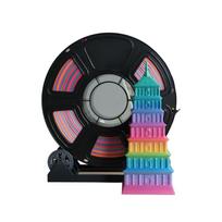 Greentech Silk PLA 3D Printer Filament 1.75mm/3mm/2.85mm 1KG Spool Coextrusion Rainbow 30+ Colors Dimensional Accuracy 3D