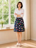 Women's Leak-Proof Menstrual Skirt: Side Protection for Periods, Sleeping, Postpartum, and Incontinence. Perfect for Middle-Aged and Elderly.