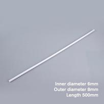 Baltas PVC Apvalus Plastikinis Vamzdis Tuščiaviduris Vamzdis 50cm Išorinis Skersmuo 6/7/8/9/10/11/12/13/14mm Žuvų Bakas Akvariumas Drenažinis Vamzdis Vandens Vamzdis