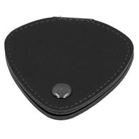 Guitar Pick Storage Bag 6 Slots Container PU Leather Metal Buckle Picks Holder Pouch for Daily Performance Use
