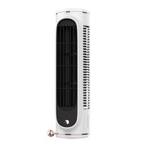 Desk Fan Electric Fan Household Vaneless Tower Fan Small Table Fan Silent High Wind Office Desktop Mini Portable Small Tower Fan