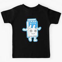 Blur Coffee  Tv Blue Milk Carton Kids T-Shirt 160