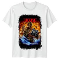 Namas (1985 m) Filmo plakato įkvėpti unisex marškinėliai Retro 80-ųjų Tee S