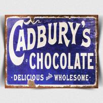 CADBURYS CHOCOLATE Vintage Retro Advert METAL SIGN WALL PLAQUE  A  x  mm 20x30cm（7.8x11.8inch）