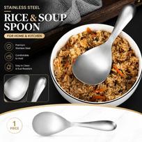 Stainless Spoons Set for Dining, Soup and Dessert, Flatware for Home Kitchen Use one size sidabras