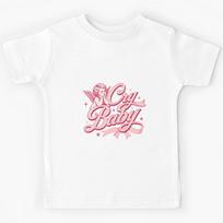 Cry Baby Vintage Angel Coquette Design Kids T-Shirt 100