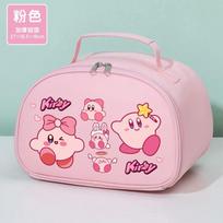 Cute Star Kirby Thick Aluminum Foil Lunch Box - Large Capacity Student Portable Meal Container Bag