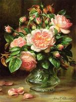 DIY Diamond Painting Flower Diamond Art Mosaic Diamond Embroidery Rhinestone Mosaic Gift Home Decor Full Round 20x25CM