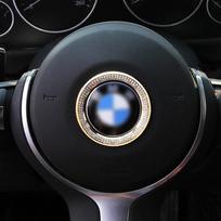 Suitable for BMW 1/3/5/7 series X1X2X3X4X5X6 steering wheel standard with diamond decoration ring car interior auksas