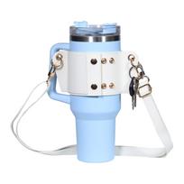PU Leather Bubble Tea Cup Carrier Personalised Reusable Cup Carrier In PU For Home/Office balta
