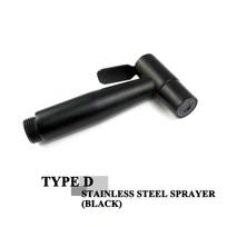 Brushed Gold Black Bathroom Handheld Bidet Spray Shower Set Toilet Sprayer Cloth Diaper Bidet Faucet Brass SUS304 Hand Shattaf