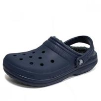 Crocs Classic Lined Clogs Men woMen Winter Slippers Navy 203591 459 203591459/240mm(M5/W7)