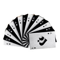 20pcs Stainless Steel Poker Card Bottle Opener Rust Prevention Exquisite Beer Bottle Opener for