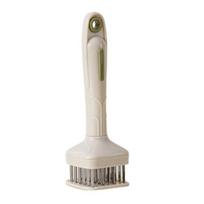 Nerūdijančio plieno mėsos minkštinimo plaktukas Automatiškai atšokantis mėsos minkštinimo įrankis virtuvei, šeimai, restoranui, kepyklai, marinado įsisavinimo stipriklis 1pc