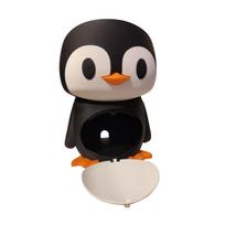3D spausdintas Penguin ausinių stovas, garso kompanionas juoda