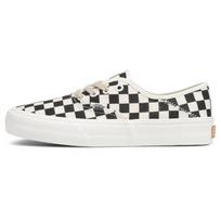 Vans Authentic Canvas Checkerboard Low Top Skate Shoes Unisex Sneakers Black White VN0A3MU642E 36.5