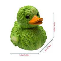 Whimsical Veggie Duck - A Unique Vegetable Design Resin Art Collectible