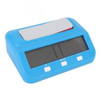 Chess Timer with Reward Delayed Time Alarm Memory Function Count Down Up Chess Clock for Game Competitions Blue mėlyna