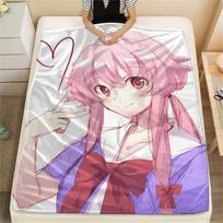 1 vnt. Gasai Yuno spausdinimo flanelės pledas, aukštos kokybės, visų sezonų, namų dekoras, šiluma ir komfortas, puikiai tinka kalėdinėms dovanoms 80cm x 120cm