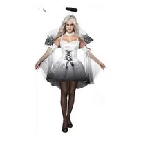 Halloween night angel costume, sexy movie sex uniform suit cosplay costume demon costume One size fits all balta
