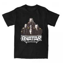 Men Women Avatar Heavy Metal Band T Shirt Apparel Pure Cotton Tops T-shirt Vintage Tees All Seasons S juoda