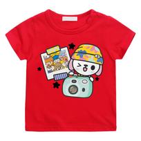 Toca Boca Prekės Kawaii 100% Medvilnės Marškinėliai Aukštos Kokybės Trumpomis Rankovėmis Berniukams Mergaitėms Vaikams T marškinėliai Laisvalaikio Grafinis Spausdinimas Camisetas Anime Marškinėliai Mieli 100 raudona