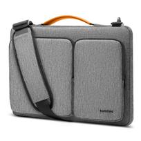 Shockproof Inch Laptop Case for MacBook Air MacBook Pro 13 M2 M1 Surface Laptop Shoulder [tomtoc] 360° 11.6-13.8 13-inch M5-M1 2026-2018 / 2022-2016 / pilka spalva