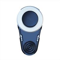 High Sensitivity Mobile Gaming Joystick with 360 Rotation Smooth Touches Control for Enhances Gameplay on Phones OS Syst 1 white