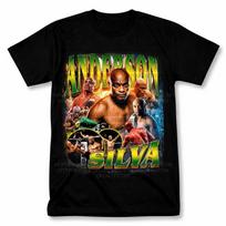 Anderson Silva UFC Graphic T shirt Vintage Style MMA Tee 2XL