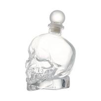 180-750ML Creativity Glass Skull Head Cup Vodka-Shot Whiskey Wine Drinking Bottle Decanter Drinkware Bar Tools Halloween Gifts